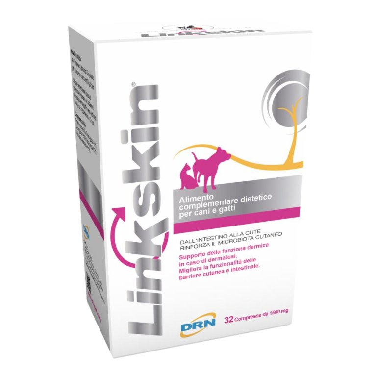 Linkskin 32 compresse per cani e gatti Linkskin 32 compresse per cani e gatti