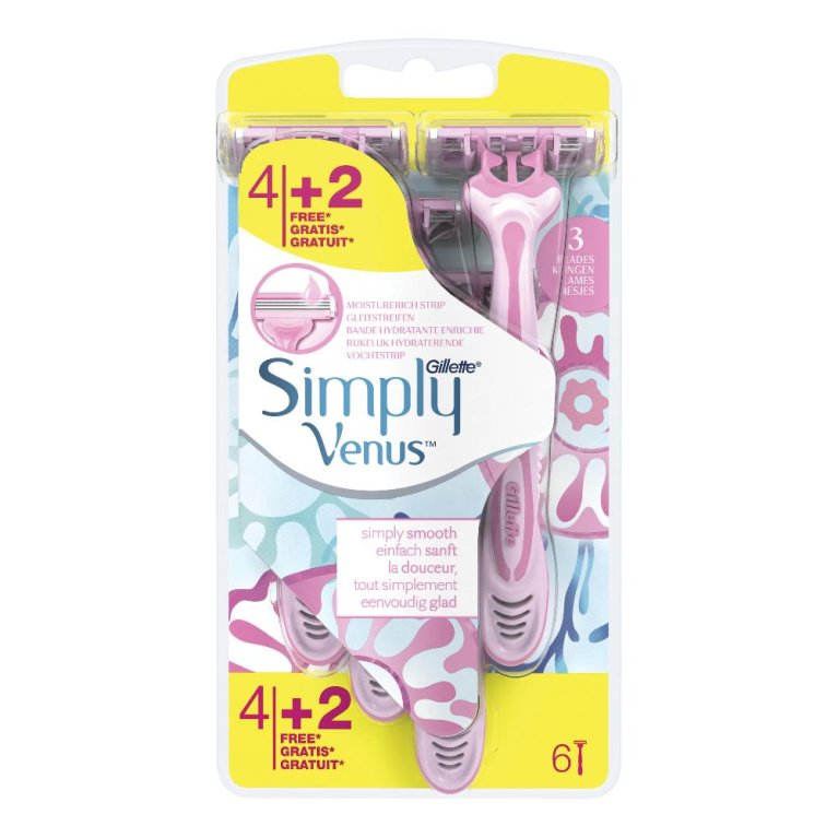 GILLETTE VENUS SIMPL3 4PZ+2GR GILLETTE VENUS SIMPL3 4PZ+2GR