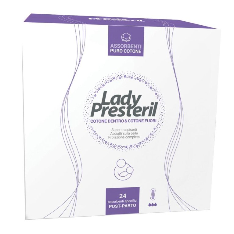 LADY PRESTERIL POSTPARTO 24PZ LADY PRESTERIL POSTPARTO 24PZ