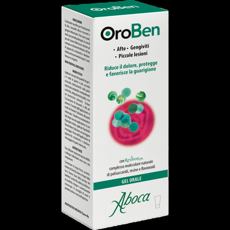 Oroben Gel orale per afte, stomatiti e gengiviti - 15 ml