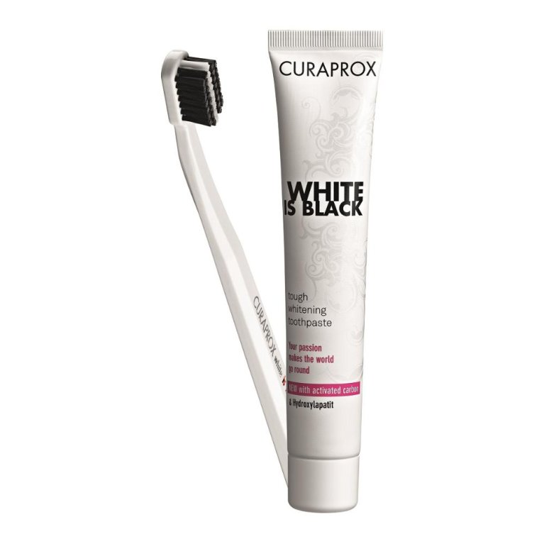 CURAPROX WHITE IS BLACK SET CURAPROX WHITE IS BLACK SET