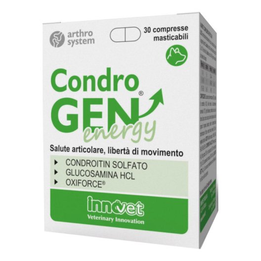 Condrogen Energy - per la salute articolare di cuccioli e cani adulti - 30 compresse