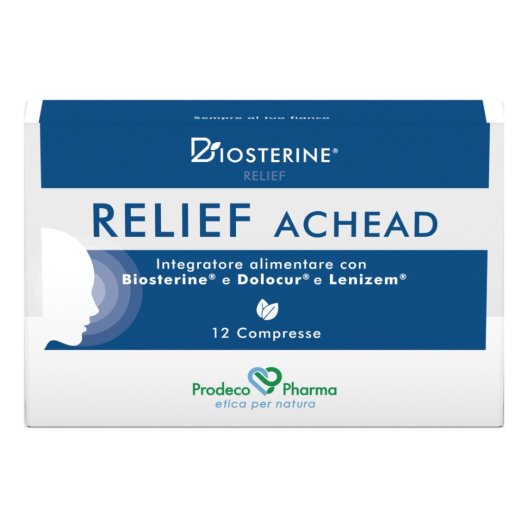 RELIEF BIOSTERINE ACHEAD 12CPR RELIEF BIOSTERINE ACHEAD 12CPR