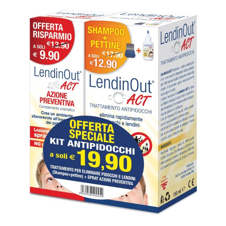LENDINOUT ACT KIT A/PIDOCCHI LENDINOUT ACT KIT A/PIDOCCHI