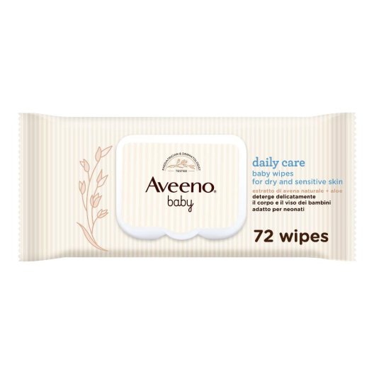 AVEENO BABY SALVIETTINE 72PZ AVEENO BABY SALVIETTINE 72PZ