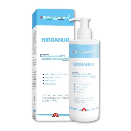 BRADERM HIDRANUR 200ML