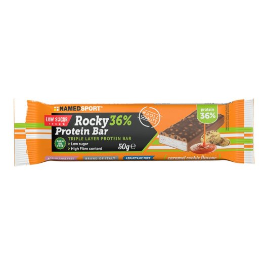 ROCKY 36% PROT BAR CARAMEL 50G ROCKY 36% PROT BAR CARAMEL 50G