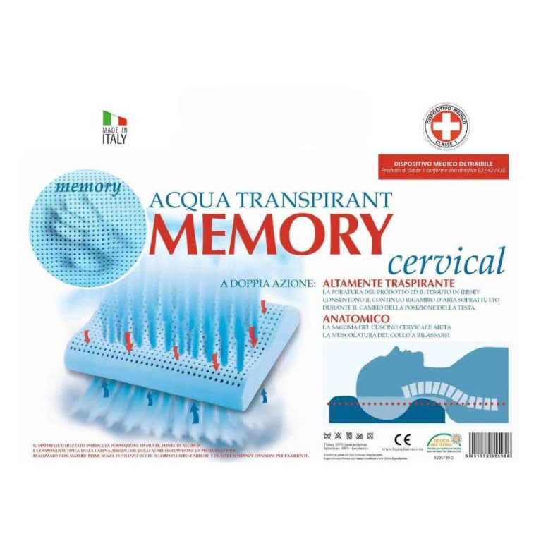 GUANCIALE MEMOCERVICAL ACQUA T