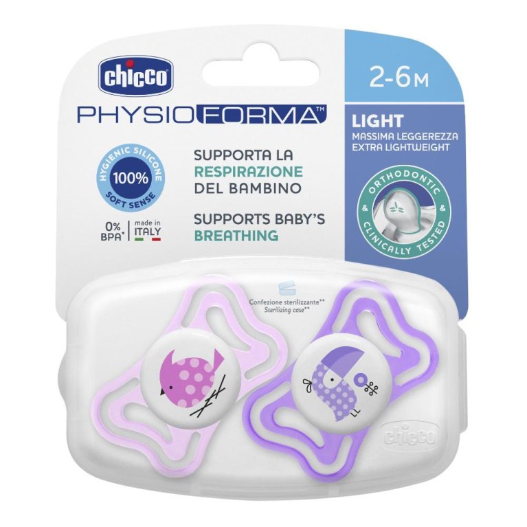CH SUCCH LIGHT GRL SIL 2-6M 2P CH SUCCH LIGHT GRL SIL 2-6M 2P