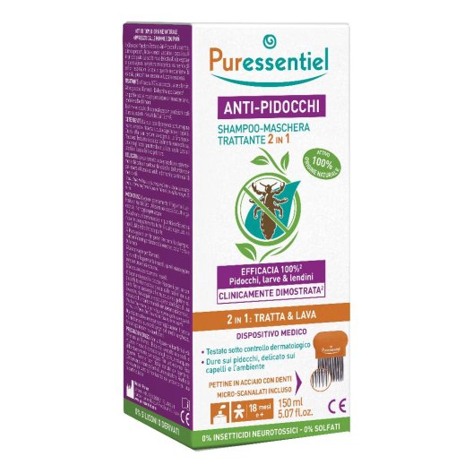 PURESSENTIEL SH TRATT PIDOCCHI PURESSENTIEL SH TRATT PIDOCCHI