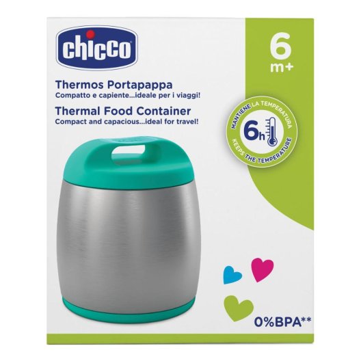 CH THERMOS PORTA PAPPA AZZURRO