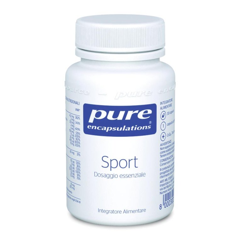PURE ENCAPSUL SPORT 30CPS PURE ENCAPSUL SPORT 30CPS