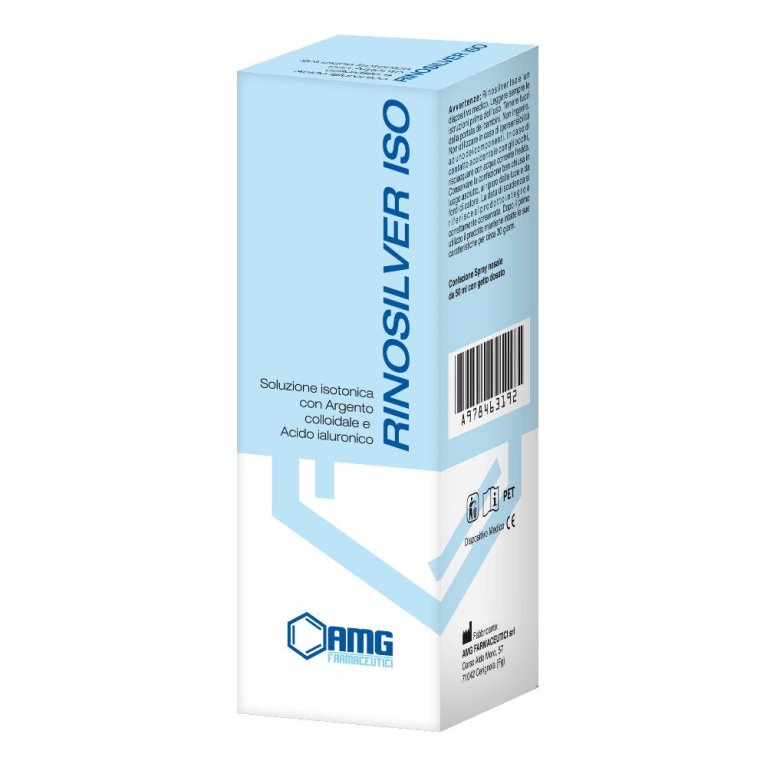 RINOSILVER ISO SPR NASALE 50ML RINOSILVER ISO SPR NASALE 50ML
