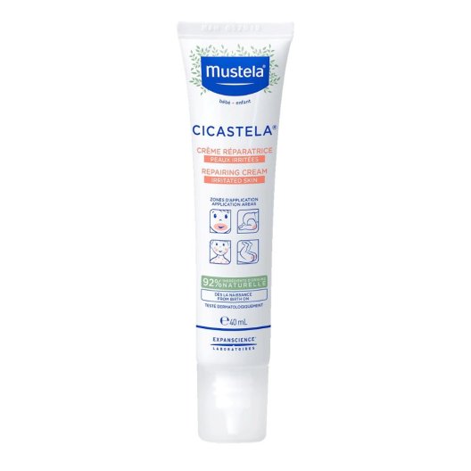 Mustela cicastela crema riparatrice per pelle irritata 40 ml Mustela cicastela crema riparatrice per pelle irritata 40 ml
