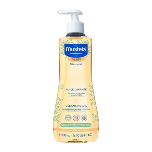 Mustela Olio Bagno lavante per corpo e capelli - 500 ml Mustela Olio Bagno lavante per corpo e capelli - 500 ml