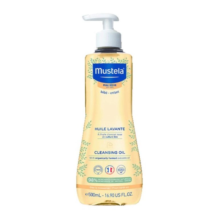 Mustela Olio Bagno lavante per corpo e capelli - 500 ml