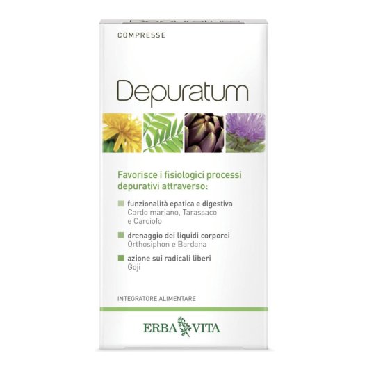 DEPURATUM COMPRESSE 30CPR DEPURATUM COMPRESSE 30CPR