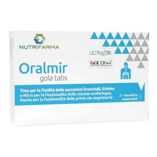ORALMIR GOLA TABS 20CPR ORALMIR GOLA TABS 20CPR