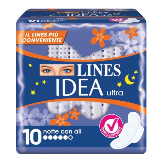 IDEA ULTRA NOTTE C/ALI 10PZ IDEA ULTRA NOTTE C/ALI 10PZ
