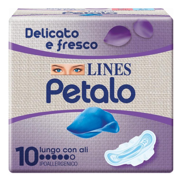 LINES PETALO BLU LU C/ALI 10PZ LINES PETALO BLU LU C/ALI 10PZ