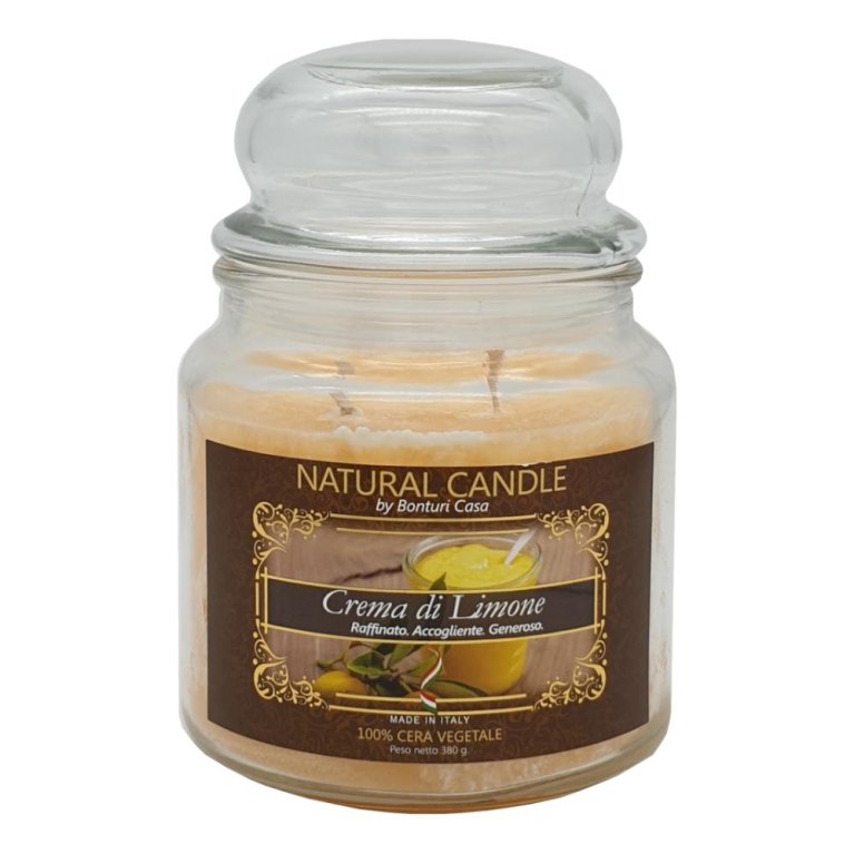 CANDELA NATURE 380 CREMA LIMON CANDELA NATURE 380 CREMA LIMON