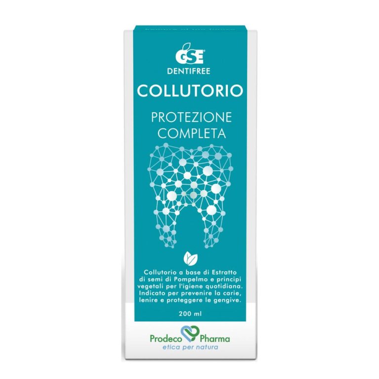 GSE DENTIFREE COLLUTORIO 200ML GSE DENTIFREE COLLUTORIO 200ML