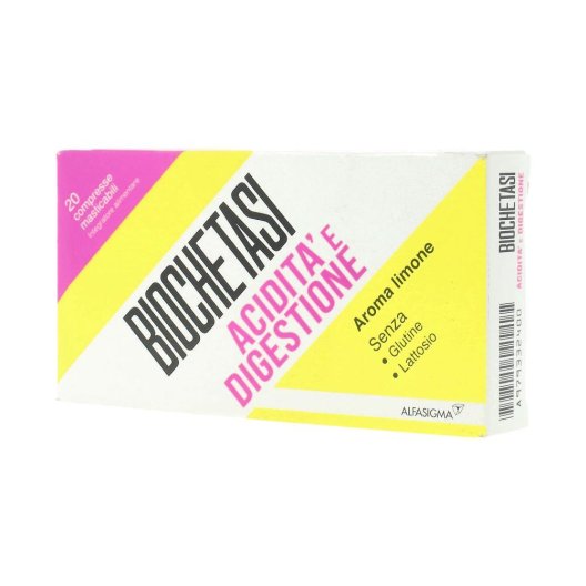 BIOCHETASI ACIDITA'/DIG 20CPR