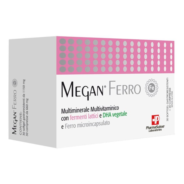 MEGAN FERRO 30SOFTGEL+30CPR MEGAN FERRO 30SOFTGEL+30CPR