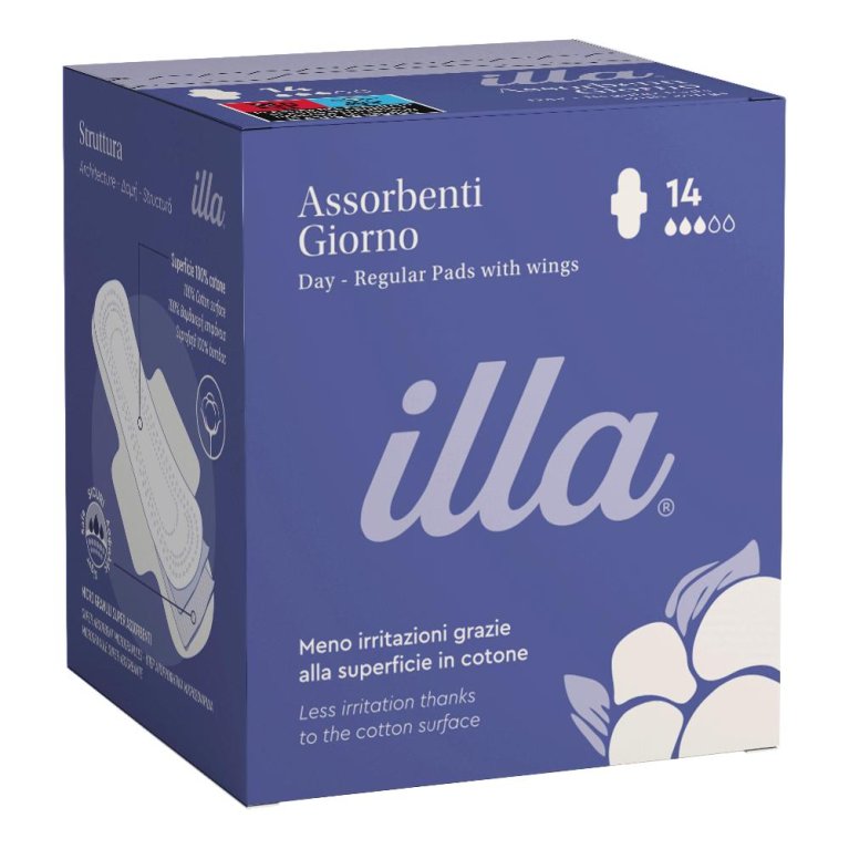 ILLA CARE BAMBOO GIORNO 14PZ