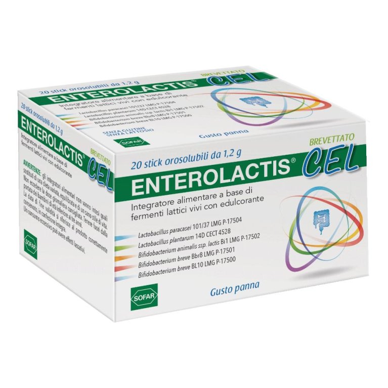 ENTEROLACTIS CEL 20STICK OROS ENTEROLACTIS CEL 20STICK OROS