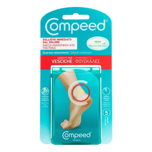 COMPEED VESCICHE MEDIO 5PZ COMPEED VESCICHE MEDIO 5PZ