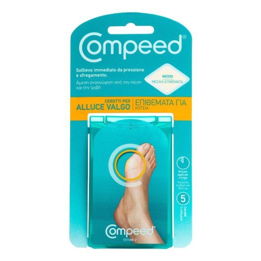 COMPEED ALLUCE VALGO 5PZ COMPEED ALLUCE VALGO 5PZ