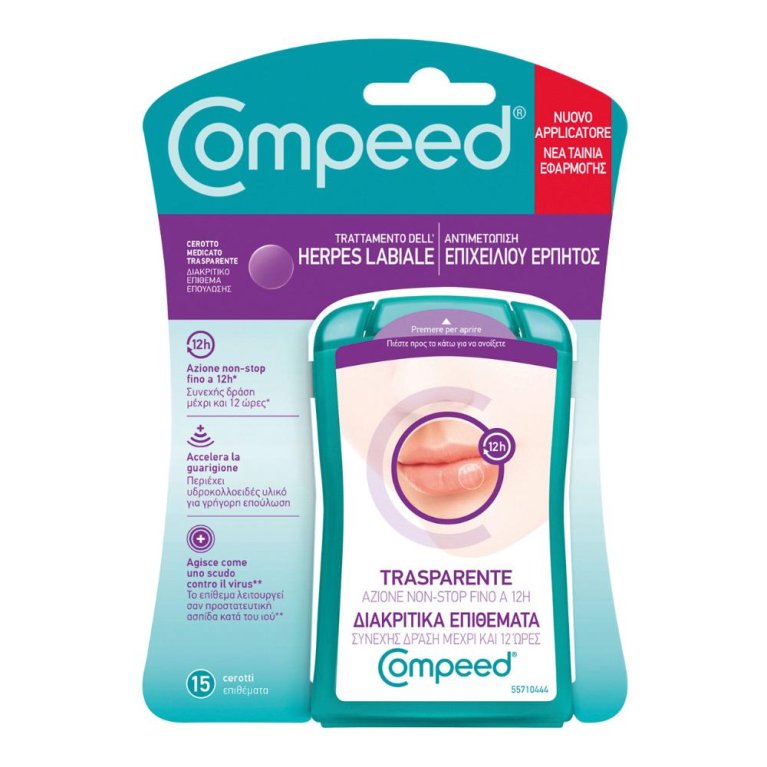 COMPEED HERPES LABIALE 15PZ