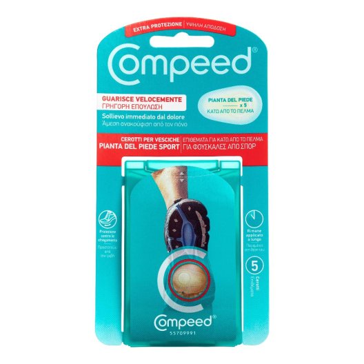COMPEED VESCICHE PIAN PIED 5PZ COMPEED VESCICHE PIAN PIED 5PZ
