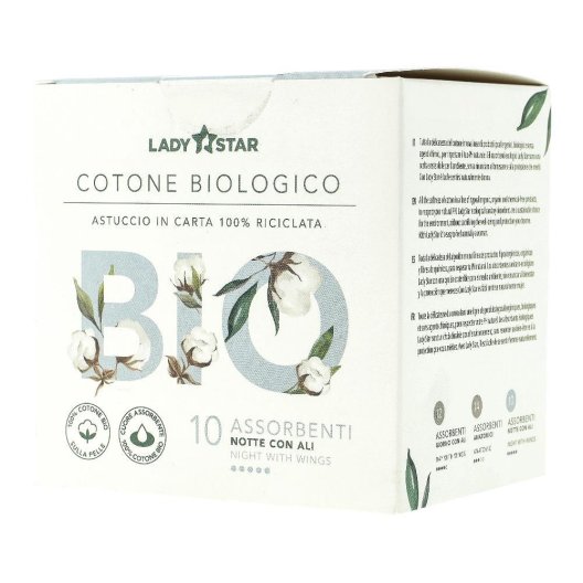 LADYSTAR 100%COT BIO NT C/A 10