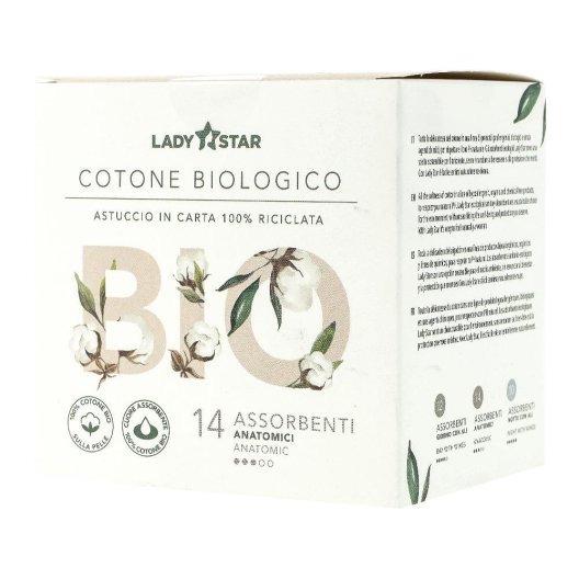 LADYSTAR 100%COT BIO ANAT 14PZ