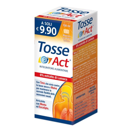 TOSSE ACT SCIROPPO 150ML TOSSE ACT SCIROPPO 150ML