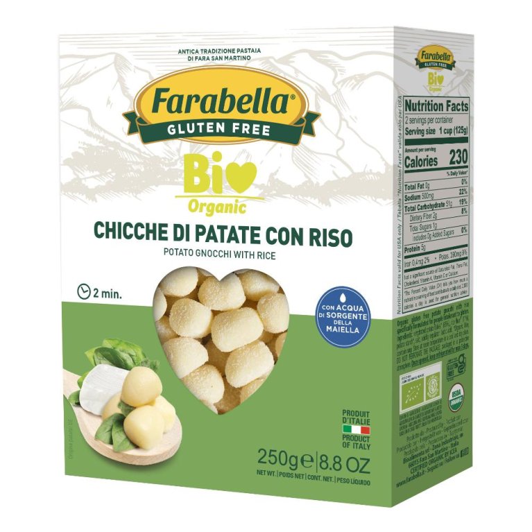 FARABELLA BIO CHICCHE PATATE FARABELLA BIO CHICCHE PATATE