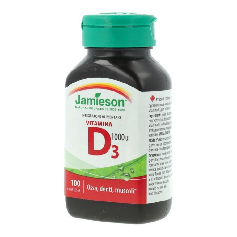 JAMIESON VIT D 1000 100CPR