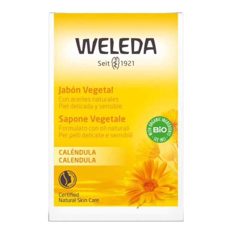 SAPONE VEGETALE CALENDULA 100G SAPONE VEGETALE CALENDULA 100G
