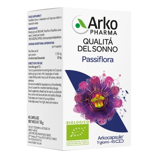 ARKOCPS PASSIFLORA 45CPS BIO ARKOCPS PASSIFLORA 45CPS BIO