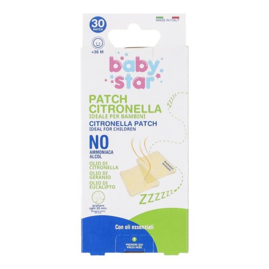 BABYSTAR NAT PATCH CITRONELLA BABYSTAR NAT PATCH CITRONELLA