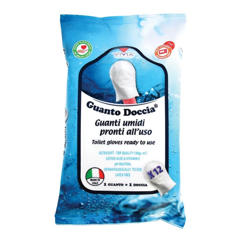 VIVIA GUANTO DOCCIA S/RISC 12P VIVIA GUANTO DOCCIA S/RISC 12P
