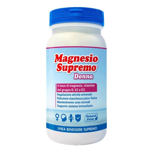 Magnesio Supremo Donna - integratore per il benessere femminile - 150 grammi Magnesio Supremo Donna - integratore per il benessere femminile - 150 grammi