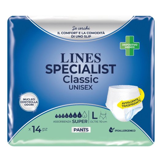 LINES CLAS PANTS SUPER L 14PZ LINES CLAS PANTS SUPER L 14PZ