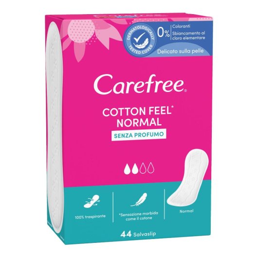 CAREFREE COTTON SALVASLIP 44PZ CAREFREE COTTON SALVASLIP 44PZ