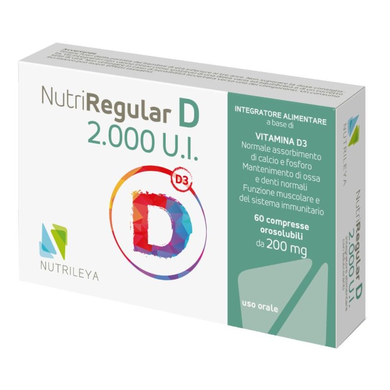 NUTRIREGULAR D 2000UI VEG 60CP NUTRIREGULAR D 2000UI VEG 60CP