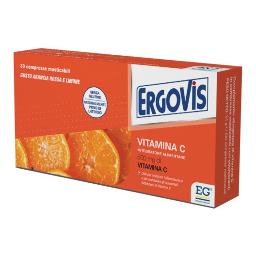 ERGOVIS VITAMINA C 500MG 30CPR