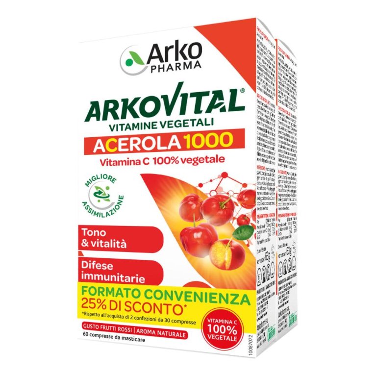 ARKOVITAL ACEROLA 1000 FA60CPR ARKOVITAL ACEROLA 1000 FA60CPR