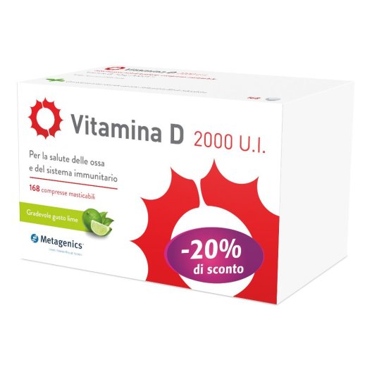 PROMOPACK VIT D2000 UI 168-20%